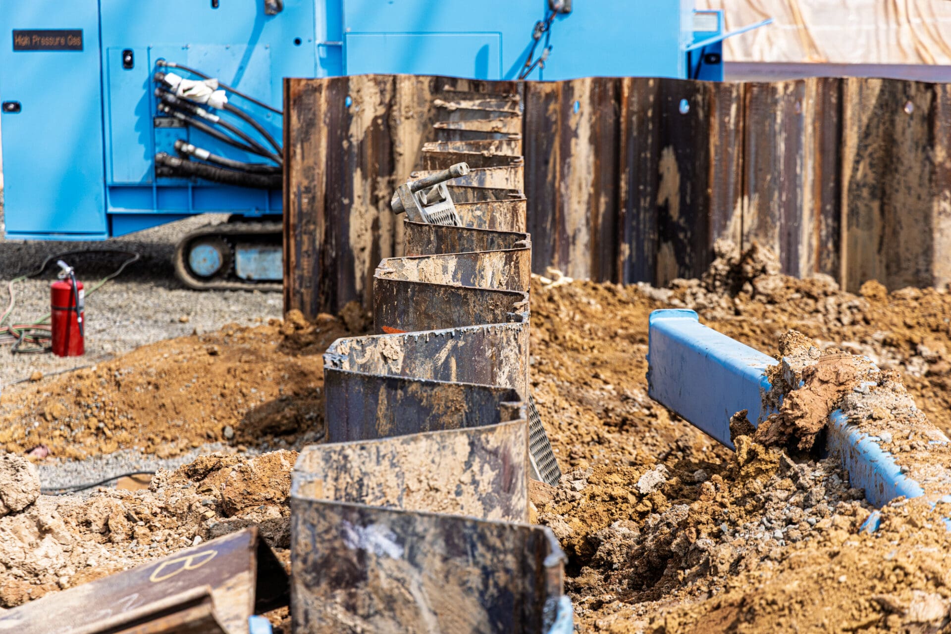 Bull Run Filtration Facility- KS-11 (Pile Wall)