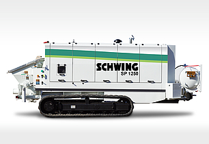 Schwing SP 1250 Stationary Concrete Pump #1